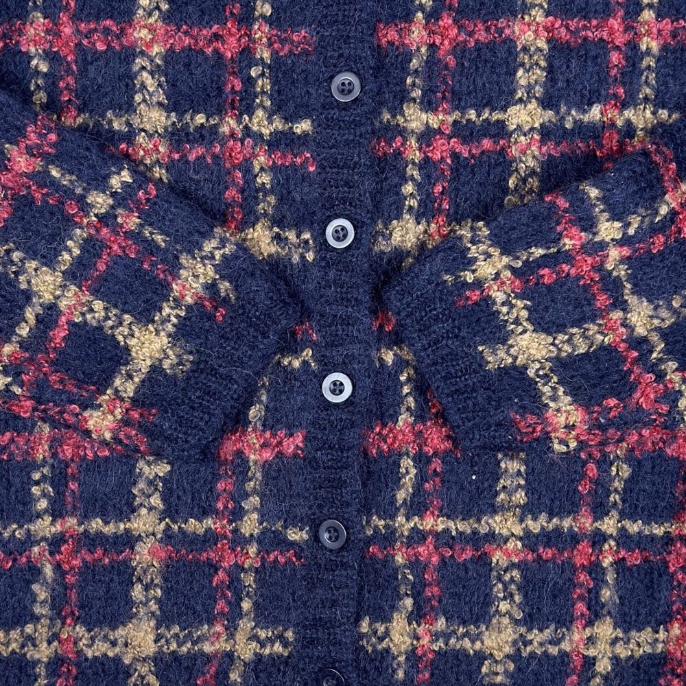 Vtg Mohair Wool Blend Cardigan Women's Small Cottagecore Paul Harris Cozy Knit - Picture 5 of 10